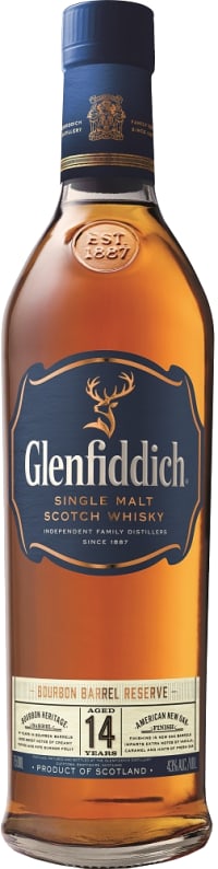 Glenfiddich 14 Year Old Bourbon Barrel Reserve